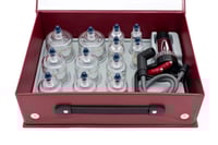 Coffret plastique ventouses (12 ventouses + pistolet)